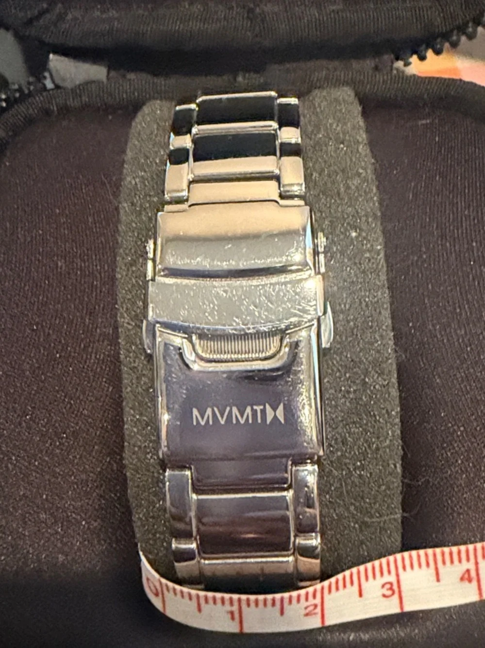 MVMT Silver Stainless Steel Watch with Mother-of-Pearl Dial - Needs Battery